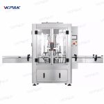 Kokosolje automatiske glasskrukker 2 hoder pneumatisk fyllingslinje