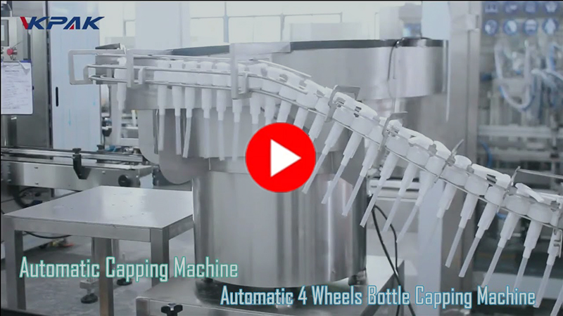 Fyllingslinje for sjampo, dusjgelé