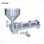 Full pneumatisk flytende pastafyllingsmaskin for kosmetisk kremlotion