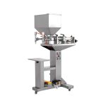 Halvautomatiske doble dyser Peppersaus blandefyllingsmaskin