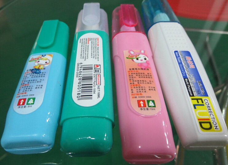 Tutposer Plastposemerkemaskin semiautomatisk for flat overflate