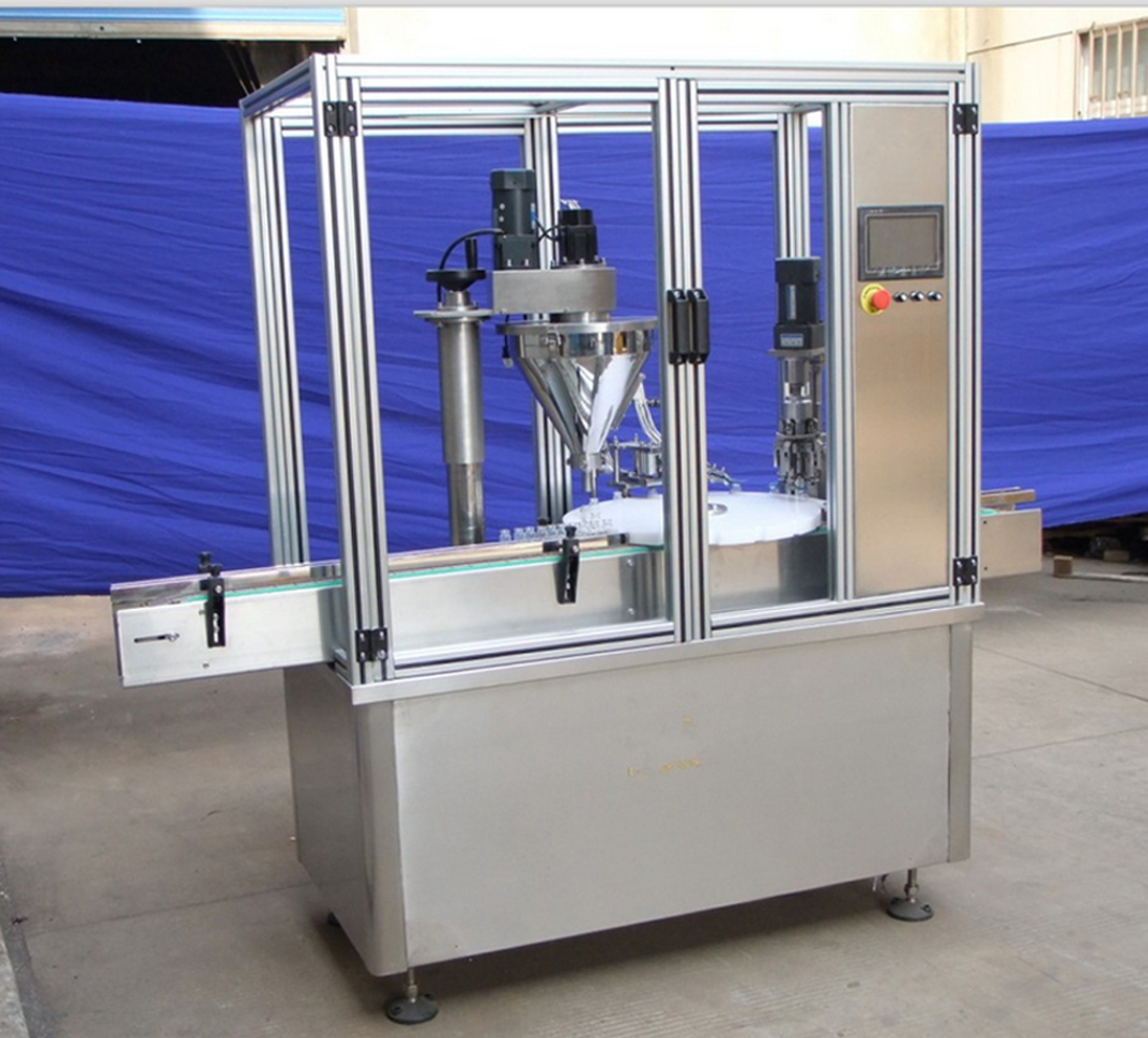 rotary filler capper equipments pulverfyller kapper equipment.jpg