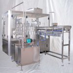 Automatisk tut Stand Up-poser Soyabønnemelkjuicefyllingsmaskin