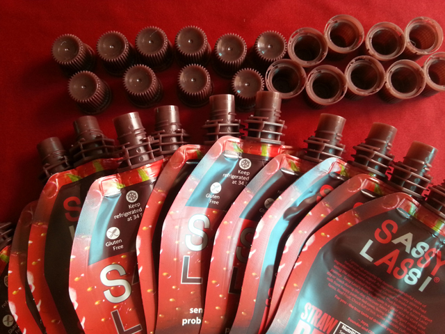 oppsiktsvekkende smaker all naturlig probiotisk jordbæryoghurt