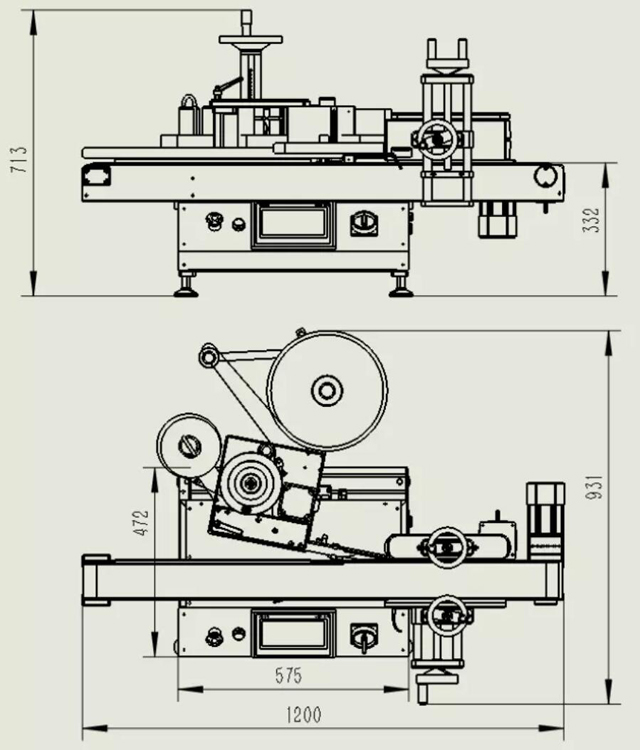 merkemaskin små runde flasker.jpg