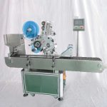 Høyhastighets horisontale runde flasker hetteglass Sprøyter Merkeutstyr