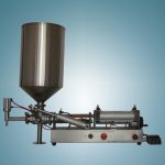 Peanøttsmørhonningfyllingsmaskin med høy viskositet med trykkbeholder