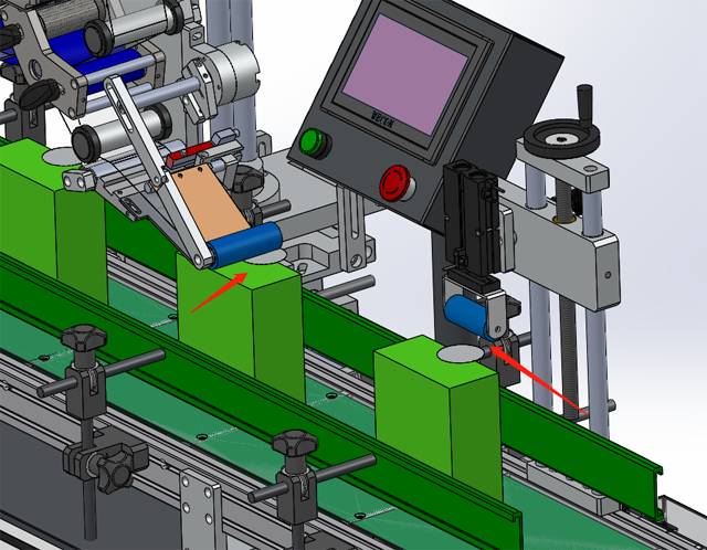 Hjørnebokser design tegning