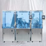 Farmasøytisk ferdigfylte sprøyter Montering påfyllingslokkmaskin