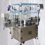 Roterende plastjuiceflaskelokkutstyr med lokk Heismater