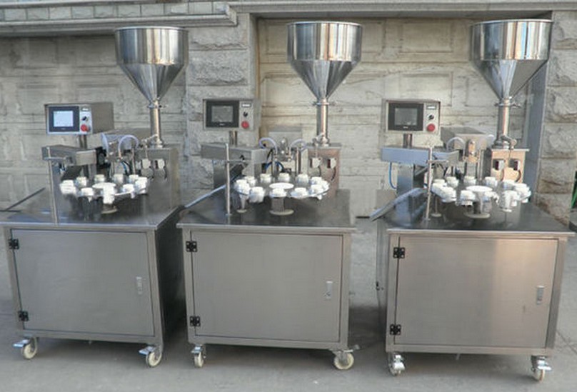 roterende rør fylling ultralyd forsegling maskiner semi-automatiske