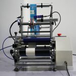 Halvautomatiske runde flasker, sprøyteflasker, merkemaskin