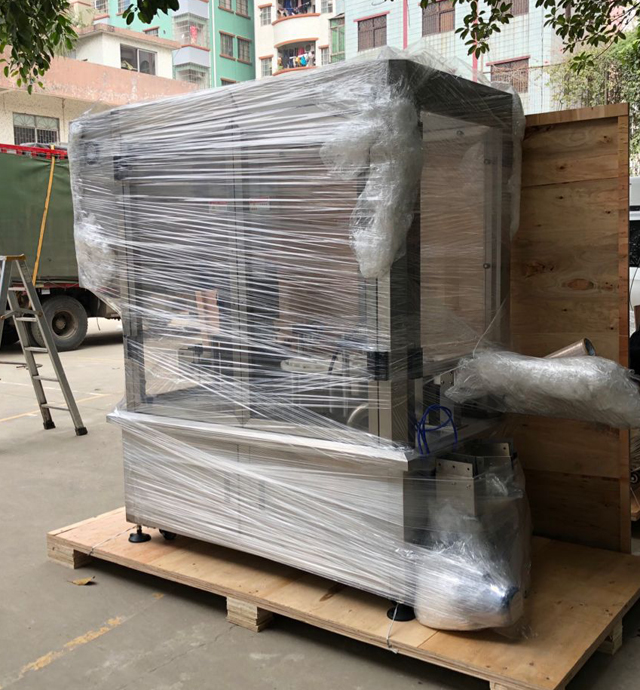 kremkrukker avslutningsmaskin i trehus